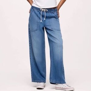 Nuuds Pull On Wide Leg Jeans Women’s XL